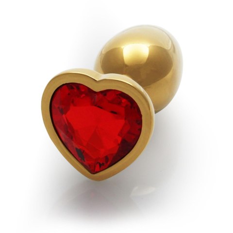 Korek analny z serduszkiem - Heart Gem Butt Plug - Small Korek analny z serduszkiem - Heart Gem Butt Plug - Small