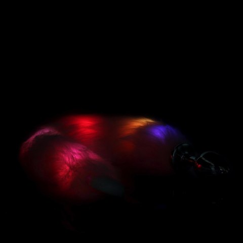 Korek analny z świecącym lisim ogonem - Light-up Fox Tail with Metal Butt Plug Korek analny z świecącym lisim ogonem - Light-up Fox Tail with Metal Butt Plug