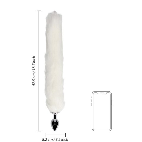 Korek analny z świecącym lisim ogonem - Light-up Fox Tail with Metal Butt Plug Korek analny z świecącym lisim ogonem - Light-up Fox Tail with Metal Butt Plug