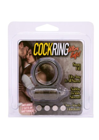 Pierścień wibrujący - Mini Vibrating Cockring Black