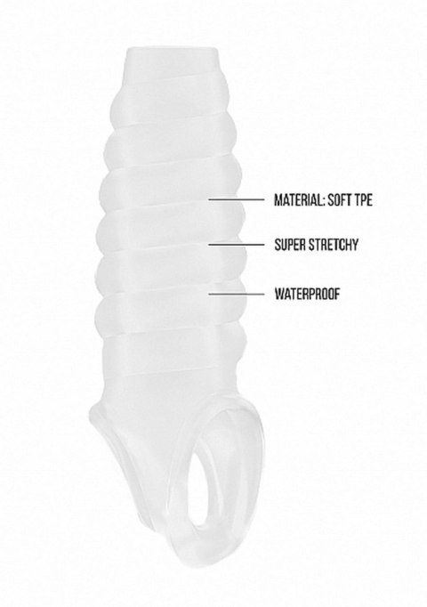 Nakładka na penisa - No.21 - Dong Extension - Transparent Nakładka na penisa - No.21 - Dong Extension - Transparent