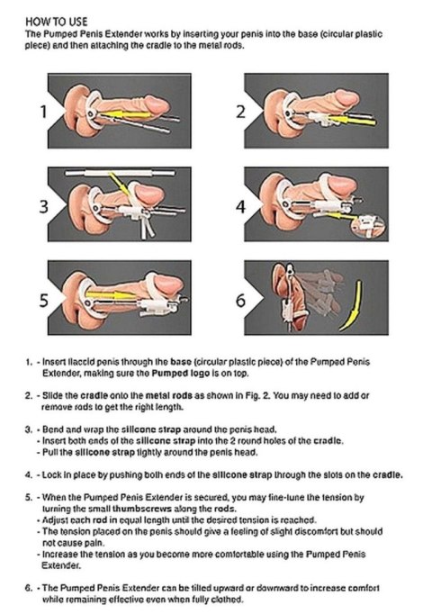 Urządzenie do wydłużenia panisa - Penis Extender - Black Urządzenie do wydłużenia panisa - Penis Extender - Black