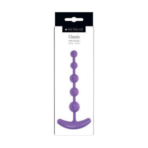 Pręt analny - Me You Us Classic Anal Beads Purple Pręt analny - Me You Us Classic Anal Beads Purple