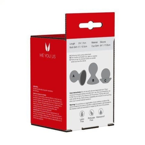 Pompka do sutków - Me You Us Dual Masseuse Silicone Nipple Suckers 2 Pack Purple Pompka do sutków - Me You Us Dual Masseuse Silicone Nipple Suckers 2 Pack Purple