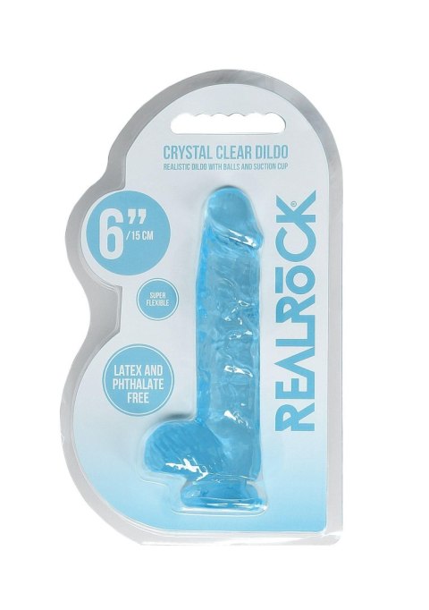 Dildo żelowe - Realistic Dildo with Balls - 17 cm Dildo żelowe - Realistic Dildo with Balls - 17 cm