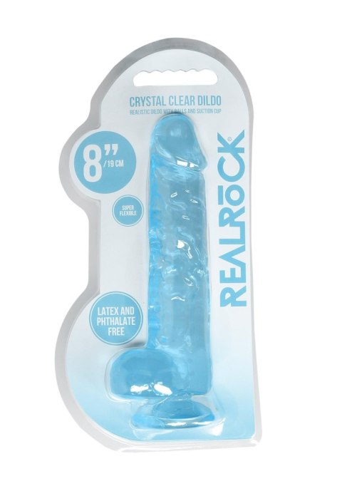 Dildo żelowe - Realistic Dildo with Balls - 21 cm Dildo żelowe - Realistic Dildo with Balls - 21 cm