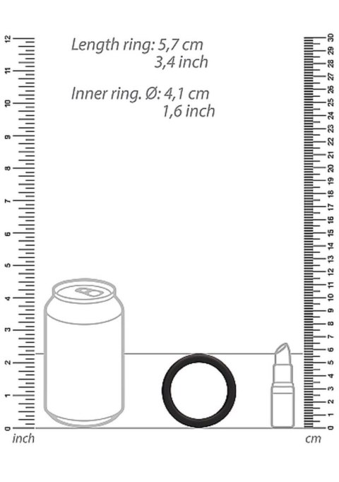 Zestaw 3 pierścieni erekcyjnych - Round Cock Ring Set - Black Zestaw 3 pierścieni erekcyjnych - Round Cock Ring Set - Black