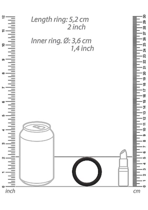 Zestaw 3 pierścieni erekcyjnych - Round Cock Ring Set - Black Zestaw 3 pierścieni erekcyjnych - Round Cock Ring Set - Black