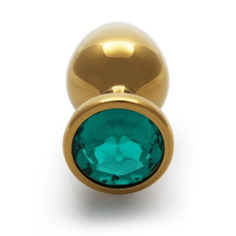 Korek analny z kryształkiem - Round Gem Butt Plug - Medium Korek analny z kryształkiem - Round Gem Butt Plug - Medium