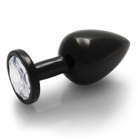 Korek analny z kryształkiem - Round Gem Butt Plug - Medium Korek analny z kryształkiem - Round Gem Butt Plug - Medium