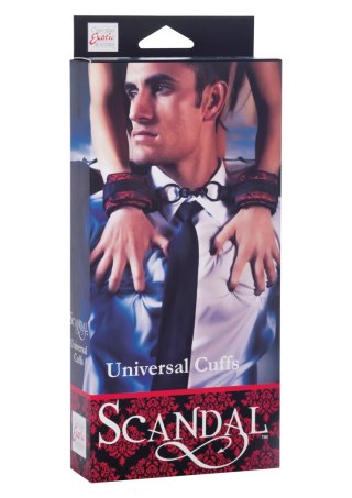 Kajdanki - Scandal Universal Cuffs Black