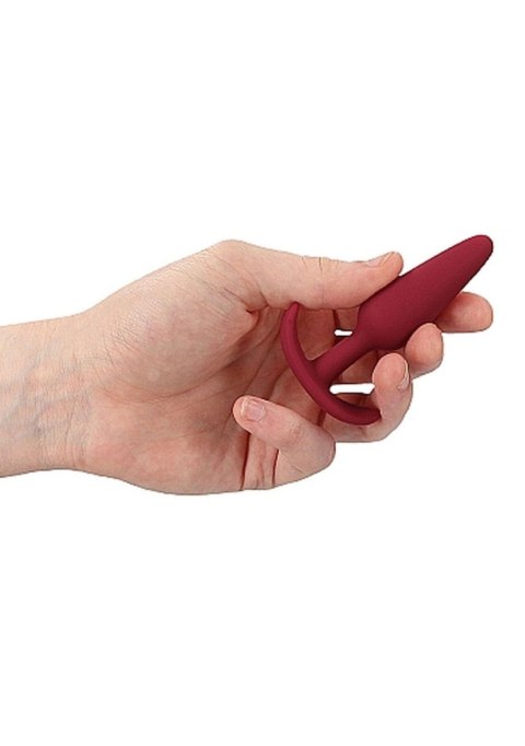 Korek analny - Slim Butt Plug - Red Korek analny - Slim Butt Plug - Red