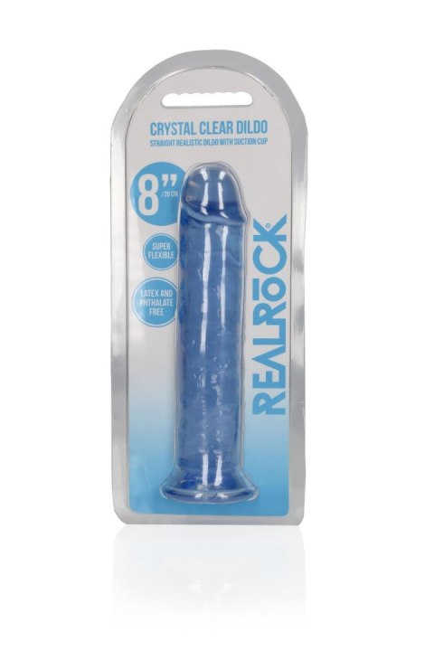 Dildo żelowe - Straight Realistic Dildo with Suction Cup - 22 cm Dildo żelowe - Straight Realistic Dildo with Suction Cup - 22 cm