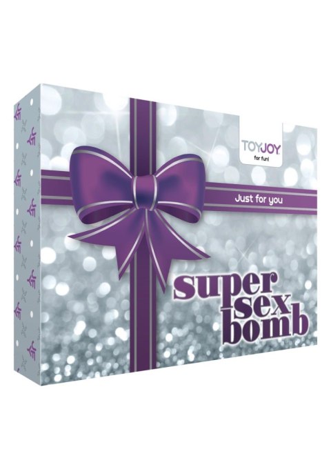 Zestaw do zabaw erotycznych - Super Sex Bomb Purple Zestaw do zabaw erotycznych - Super Sex Bomb Purple