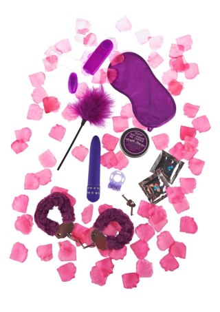 Zestaw do zabaw erotycznych - Super Sex Bomb Purple