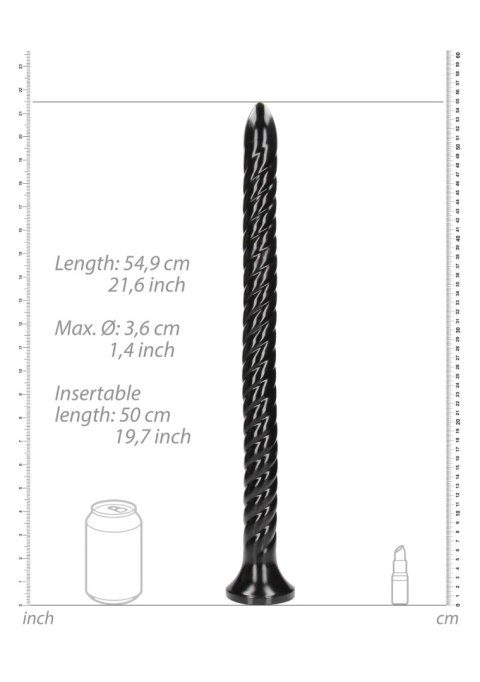 Dildo analne wąż - Swirled Anal Snake - 54,9 cm Dildo analne wąż - Swirled Anal Snake - 54,9 cm