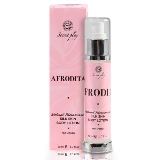 Secret Play - Jedwabny balsam do ciała - AFRODITA - NATURAL PHEROMONES - BODY LOTION 50 ML