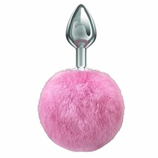 Korek analny z ogonkiem - Anal Plug Diamond Twinkle Pink