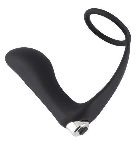 Wibrujący korek analny z pierścieniem - BV Vibrating ring & plug Wibrujący korek analny z pierścieniem - BV Vibrating ring & plug