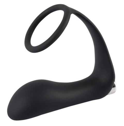 Wibrujący korek analny z pierścieniem - BV Vibrating ring & plug Wibrujący korek analny z pierścieniem - BV Vibrating ring & plug