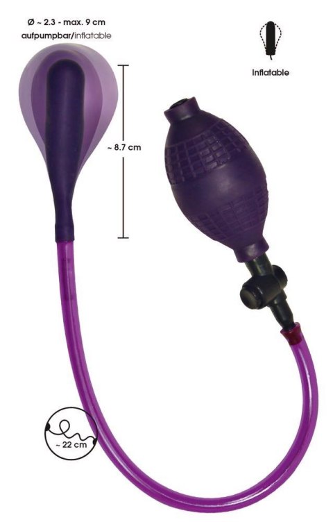 Pompowany korek analny - Bad Kitty Anal Balloon Pompowany korek analny - Bad Kitty Anal Balloon