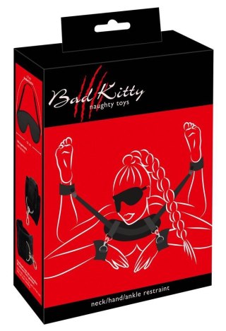 Zestaw do wiązania - Bad Kitty Neck-Wrist-Ankle Res