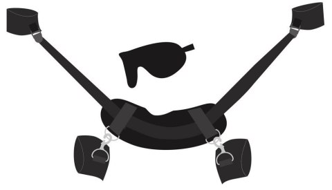 Zestaw do wiązania - Bad Kitty Neck-Wrist-Ankle Res Zestaw do wiązania - Bad Kitty Neck-Wrist-Ankle Res