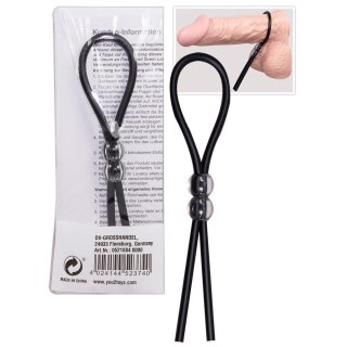 Pierścień - Black Silicone Ring