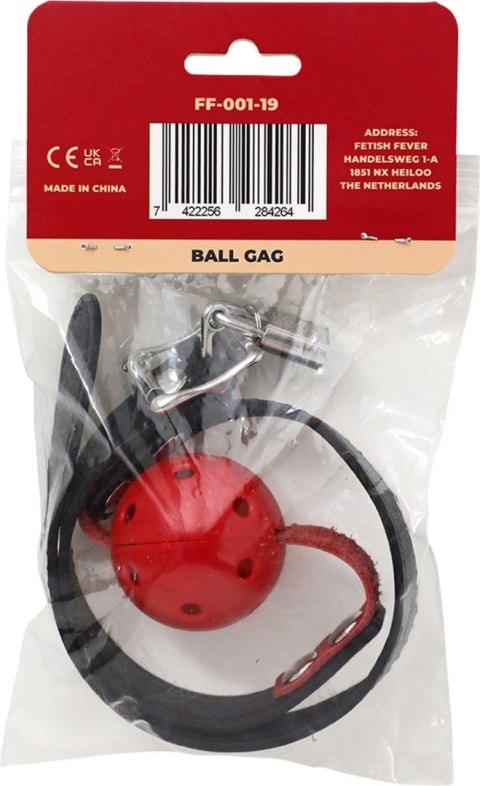 Knebel - Fetish Fever - Ball Gag - Red Knebel - Fetish Fever - Ball Gag - Red