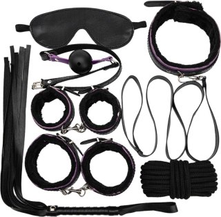 Zestaw BDSM - Fetish Fever - Bondage Set - 7 sztuk - Black