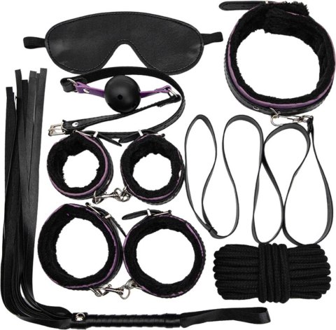 Zestaw BDSM - Fetish Fever - Bondage Set - 7 sztuk - Black Zestaw BDSM - Fetish Fever - Bondage Set - 7 sztuk - Black