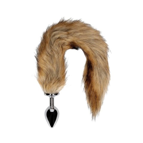 Korek analny lisi ogon - Fox Tail with Metal Butt Plug Korek analny lisi ogon - Fox Tail with Metal Butt Plug