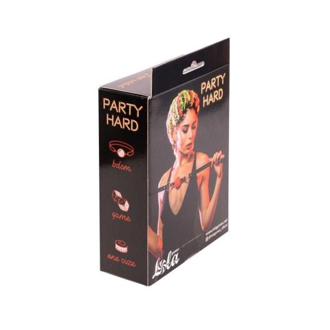 Knebel - Gag Party Hard Love Addict Red Knebel - Gag Party Hard Love Addict Red