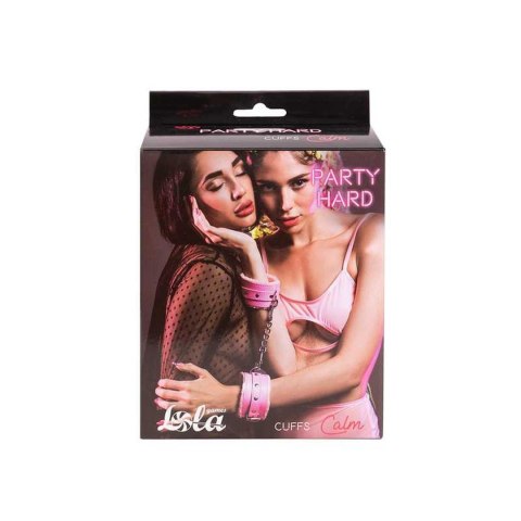 Kajdanki - Cuffs Party Hard Calm Pink Kajdanki - Cuffs Party Hard Calm Pink