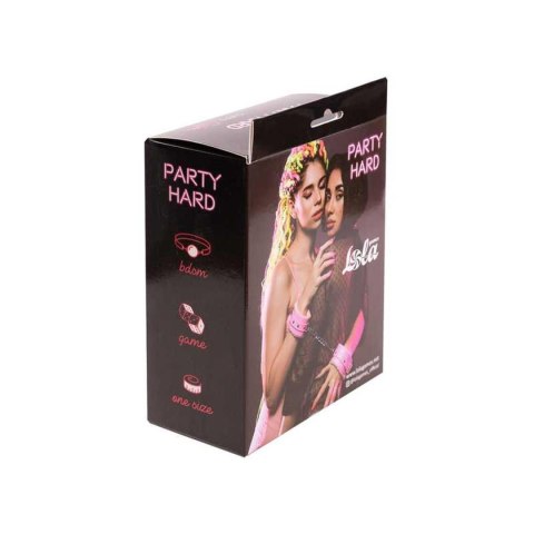 Kajdanki - Cuffs Party Hard Calm Pink Kajdanki - Cuffs Party Hard Calm Pink