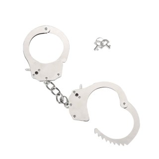 Kajdanki - Me You Us Heavy Metal Handcuffs Silver