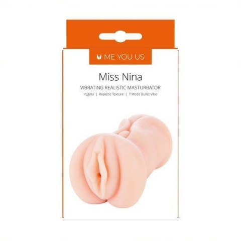 Masturbator - Me You Us Miss Nina Premium Vibrating Realistic Masturbator Flesh Masturbator - Me You Us Miss Nina Premium Vibrating Realistic Masturbator Flesh