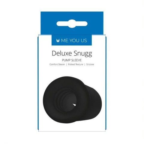 Nakładka na pompkę - Me You Us Deluxe Snug Pump Sleeve Black Nakładka na pompkę - Me You Us Deluxe Snug Pump Sleeve Black