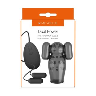 Masturbator - Me You Us Dual Power Masturbation Sleeve