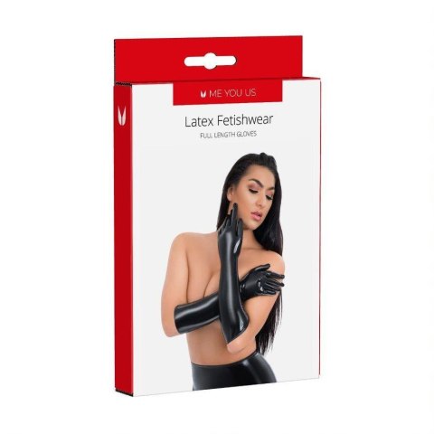 Rękawiczki - Me You Us Latex Full Length Glove Large Rękawiczki - Me You Us Latex Full Length Glove Large
