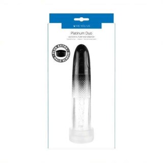 Masturbator - Me You Us Platinum Duo Automatic Pump Masturbator Clear/Black