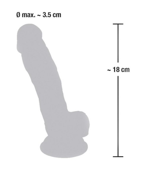 Dildo - Medical Silicone 18 cm