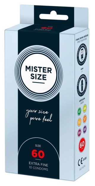 Prezerwatywy - Mister Size 60 mm - 10 szt.