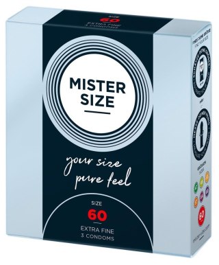 Prezerwatywy - Mister Size 60 mm - 3 szt.