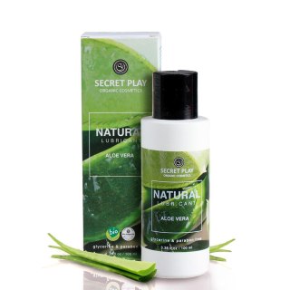 Secret Play - Lubrykant na bazie wody - ALOE VERA - ORGANIC COSMETICS 100 ML