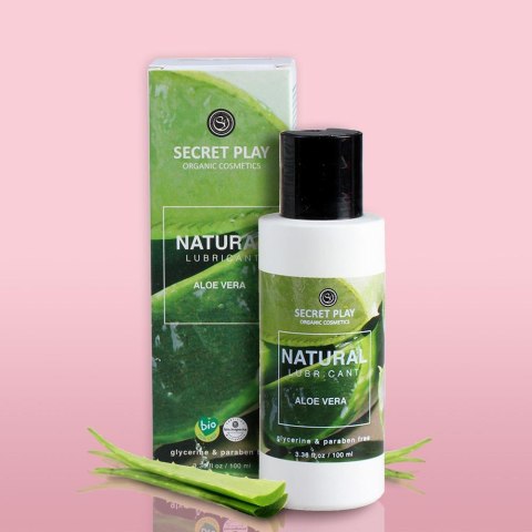 Secret Play - Lubrykant na bazie wody - ALOE VERA - ORGANIC COSMETICS 100 ML