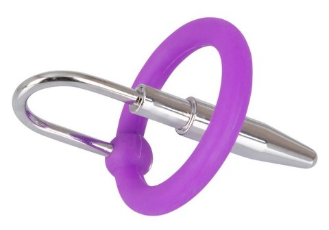 Dilator do penisa z pierścieniem - Penis Plug+Silicone Glans Ring Dilator do penisa z pierścieniem - Penis Plug+Silicone Glans Ring