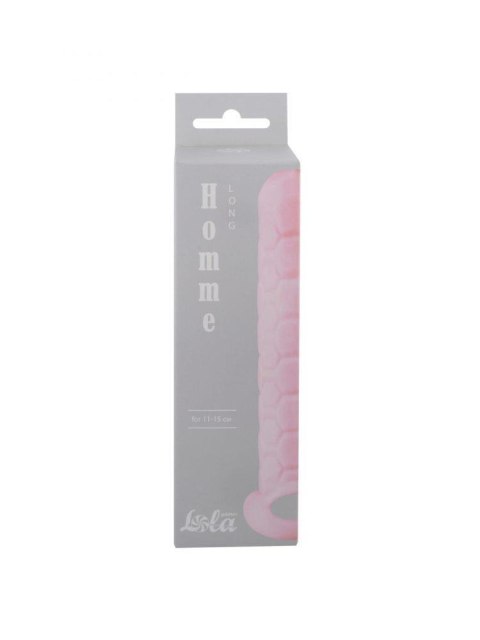 Nakładka przedłużająca penisa - sleeve Homme Long Pink for 11-15cm Nakładka przedłużająca penisa - sleeve Homme Long Pink for 11-15cm