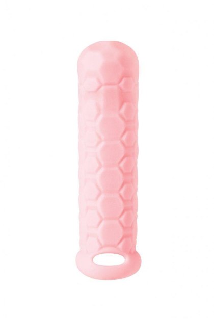 Nakładka przedłużająca penisa - sleeve Homme Long Pink for 11-15cm