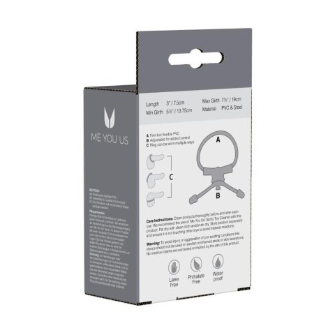 Pierścień erekcyjny - Me You Us Ace Cock Ring